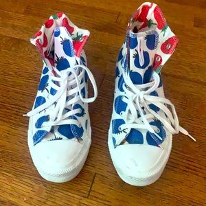 Marimekko x Converse Strawberry Sneakers